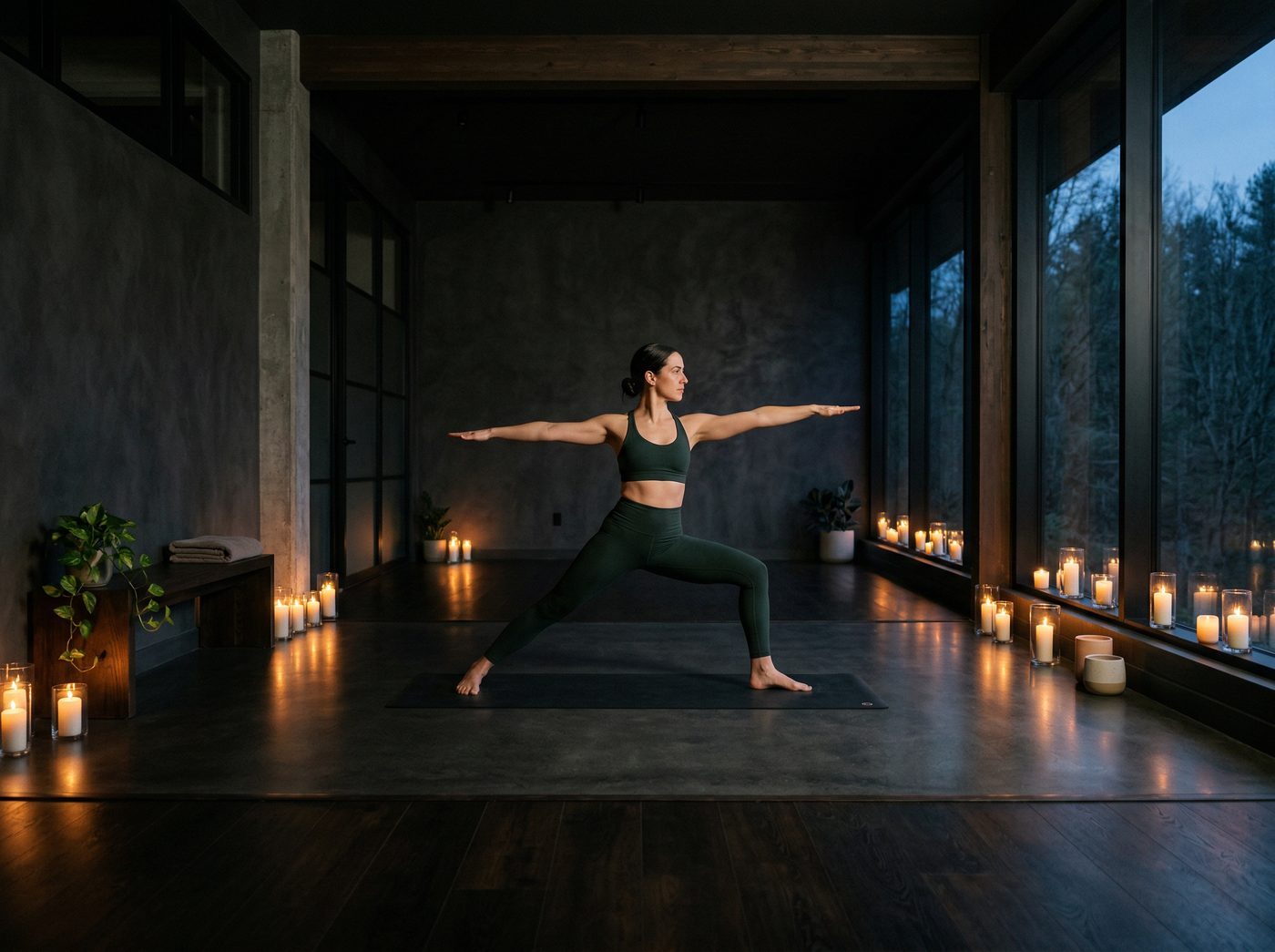 יוגה בסטודיו הרמוניה